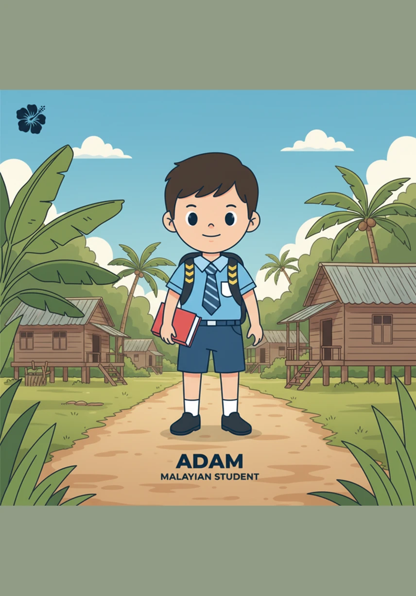 Di sebuah kampung yang tenang, Adam mengangkat perantinya tinggi-tinggi mencari isyarat internet yang sering hilang timbul di bawah pohon rendang. Jurang digital antara bandar dan luar bandar menjadi cabaran besar yang perlu diatasi demi keadilan pendidikan bagi semua.