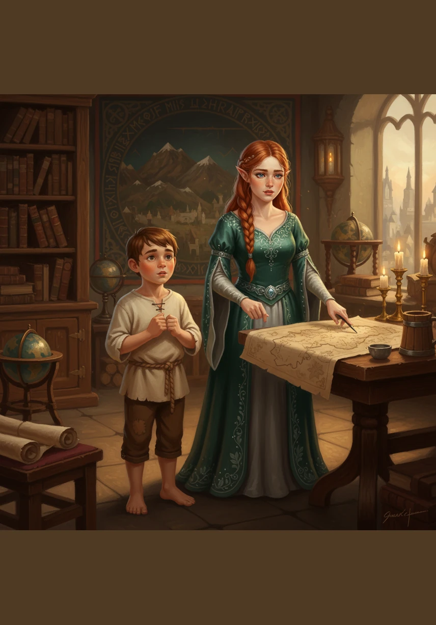 Nick’s heart aches with a secret love for the Elven King’s daughter, a being of celestial beauty with hair like the sky and eyes like spring grass. He knows the deep-seated prejudices of the Elves make their union impossible, yet he cannot help but dream of a world without such divisions.