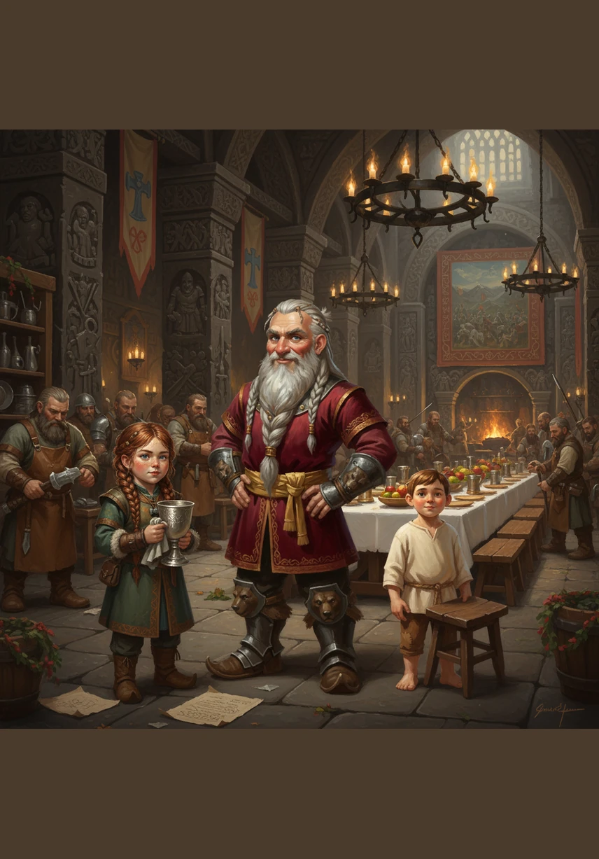 Preparation for the tenth anniversary of the Great War’s end is in full swing, with the dwarves proudly hosting creatures from all corners of the land. Amidst the banners and music, Nick ponders the ancient roots of hatred and the choices that lead creatures toward either darkness or light.