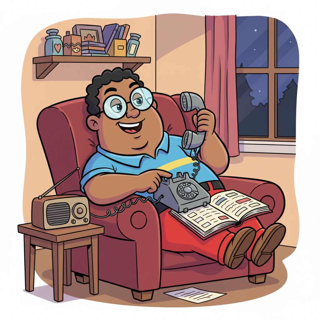 A mischievous glint sparkled in Mr. Grumble's eye as he leaned back in his plush chair. He quickly dialed the radio station, his mind already spinning with a playful, albeit unkind, scheme. He secured Elara's address, eager to put his peculiar plan into motion.