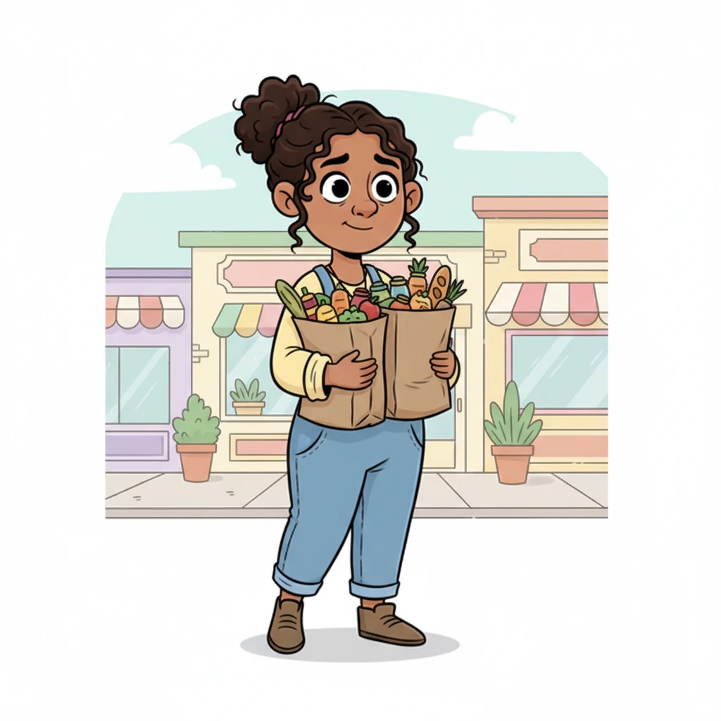 Elara turned, a serene and knowing smile gracing her face, her hands full of groceries. She met Ms. Periwinkle's gaze with calm conviction, delivering her profound reply. "No, I don't care who sent it," she stated simply, her voice full of quiet wisdom.