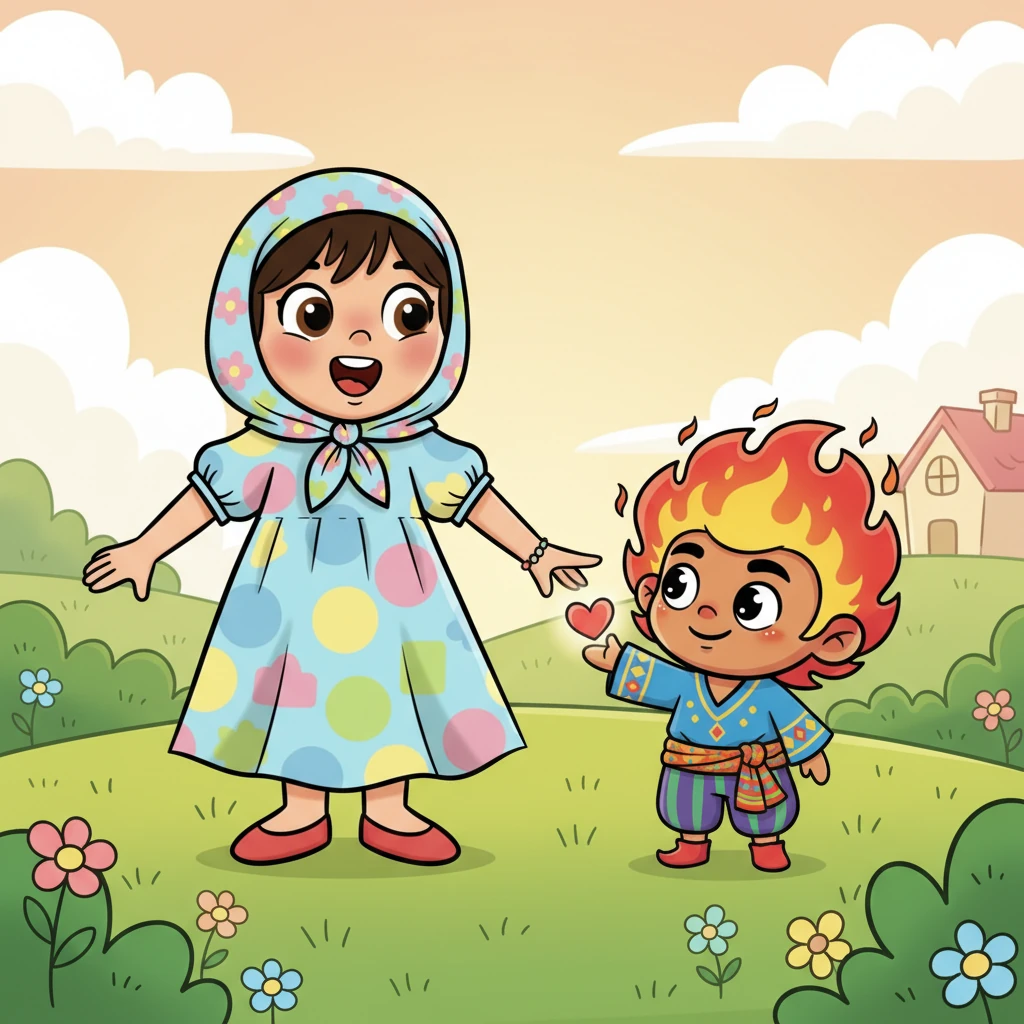 ابتسمت لارا وهي ترى الغضب يتحول إلى كائن صغير ولطيف، لم يعد مخيفًا. أدركت أن التحدث عن مشاعرها يجعلها تشعر بالراحة وأن الغضب يمكن أن يكون صديقًا يساعدها على فهم نفسها.