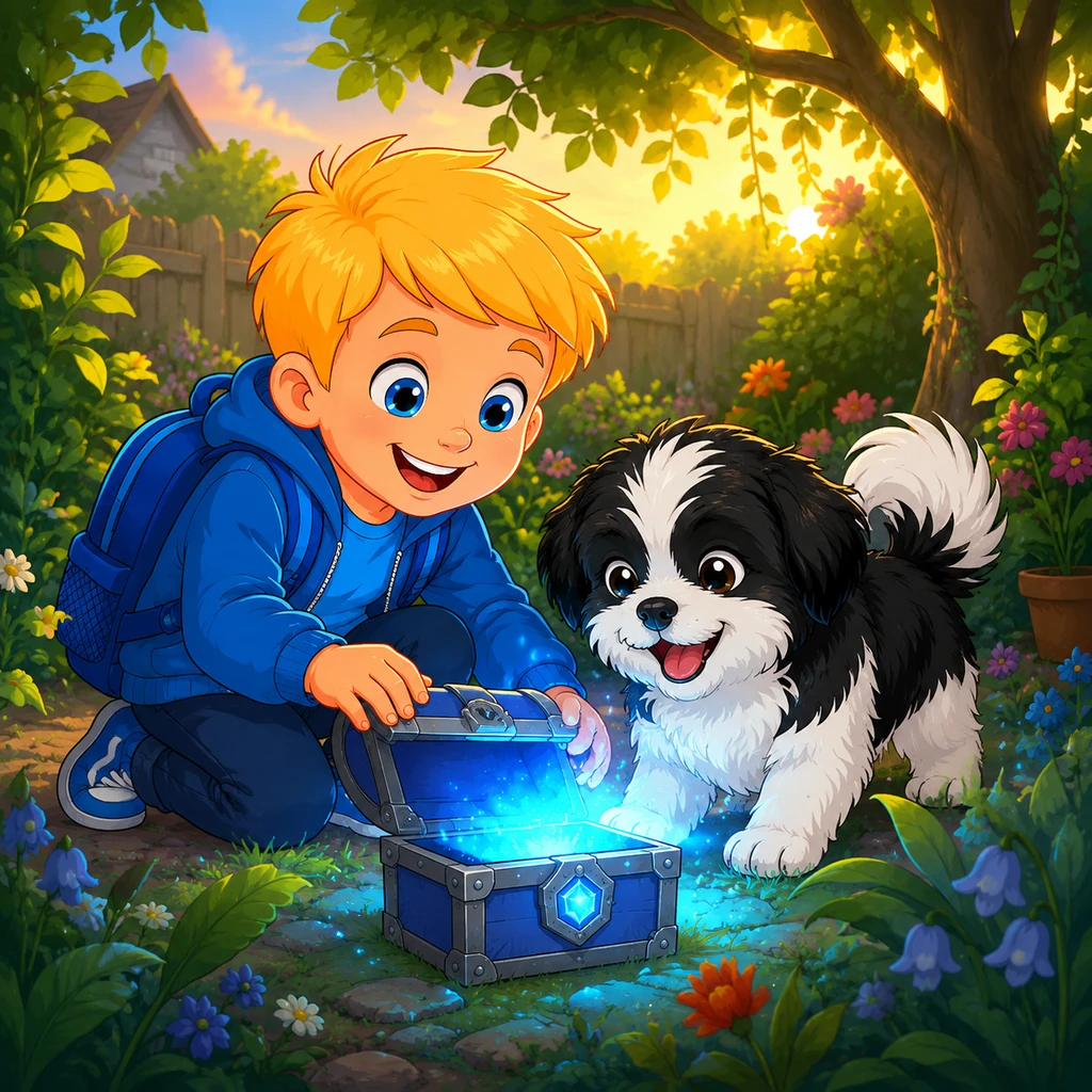 Mieszko i Joda: Tajemnica Niebieskiego Skarbu - Adventure stories