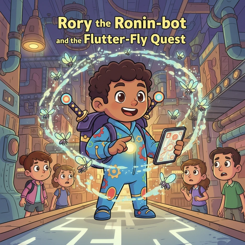 Rory the Ronin-bot and the Flutter-Fly Quest - adventure