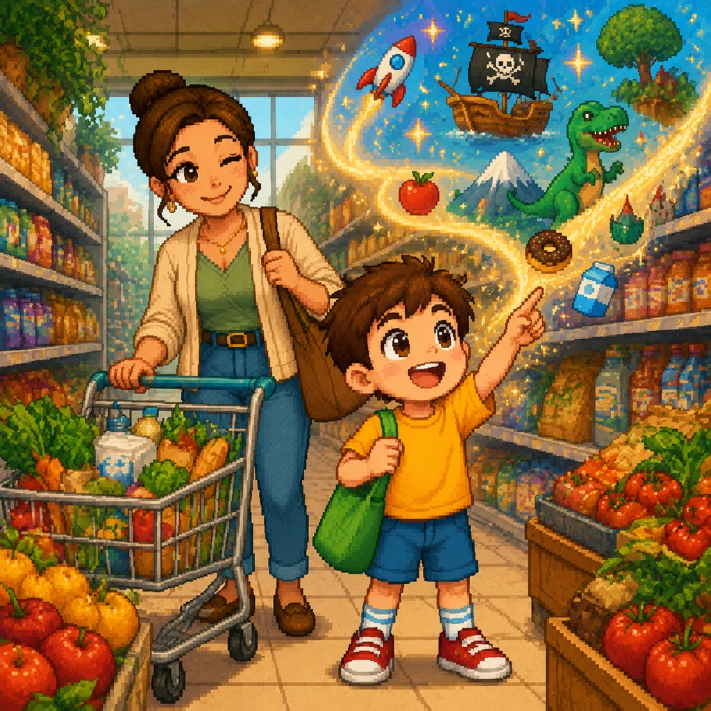 Leo's Big Supermarket Adventure