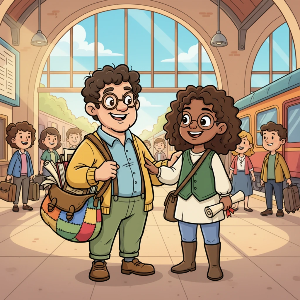 On their third anniversary, the city once again hummed with activity as they found themselves back at the very same transit station where their story first began. The sun shone brightly this time, casting playful shadows on the bustling platform, a stark contrast to their rainy first meeting.