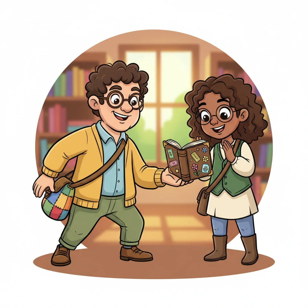 With a hopeful smile, Elias presented Clara with a small, leather-bound book he had lovingly archived himself. Inside weren't dusty documents, but a treasure trove of their shared memories: ticket stubs, dried flowers, and tiny napkin doodles, each a precious piece of their life together.