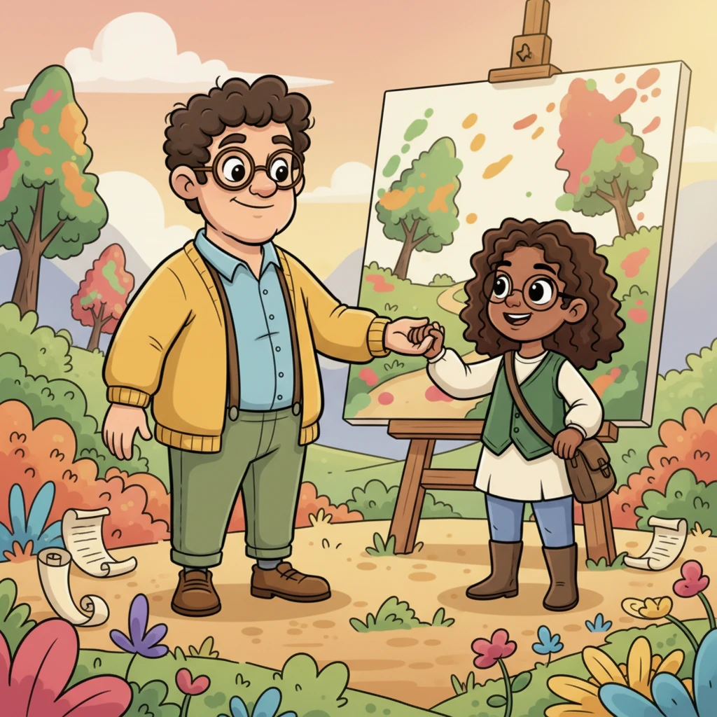 On the very last page, Elias had penned a heartfelt question: 'I never want to stop exploring the margins of life with you. Will you help me finish the painting?' Clara didn't need words. She simply stepped under his outstretched hand, took his hand in hers, and smiled, knowing their beautiful story was just beginning.