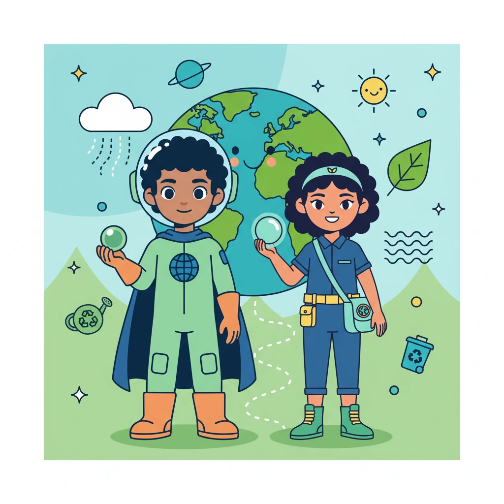 The Little Planet Protector’s Guide - educational