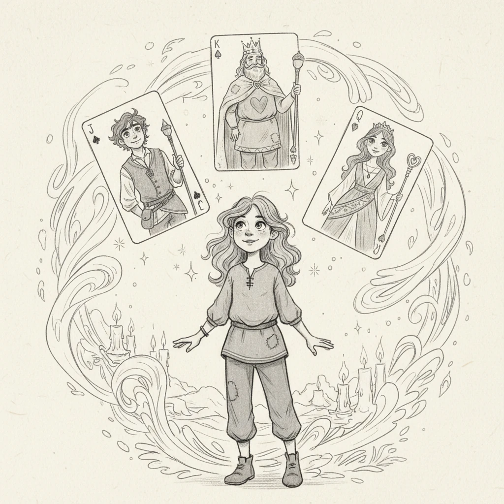 The Whispering Royal Cards - fairy-tale