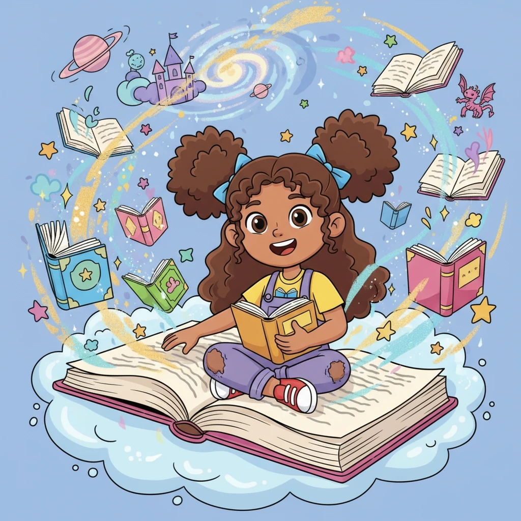 As Lily grew, her love for reading only deepened, blossoming into a lifelong passion. She continued to explore, learn, and dream through the pages of books, always carrying the magic of stories in her heart. Her incredible journey was just beginning, with endless tales waiting to be discovered.