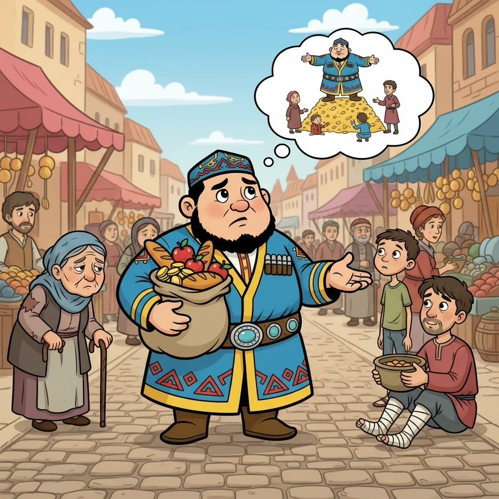 Жомарт бірінші себебін айтты: байлық адамды тәкаппарлыққа әкелуі мүмкін. Ол өзін басқалардан жоғары санап, көмекке мұқтаж жандарға көңіл бөлмеуі мүмкін деп қорқатынын айтты.