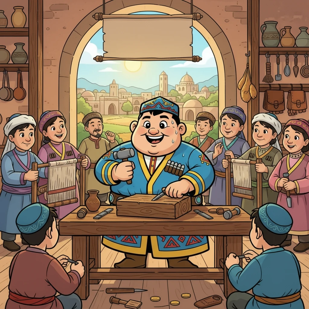 Екінші себебі: жұмыс істеу арқылы, ол бай бола тұра еңбек етудің кемшілік емес екенін көрсеткісі келді. Бұл кейінгі ұрпаққа үлгі болады.