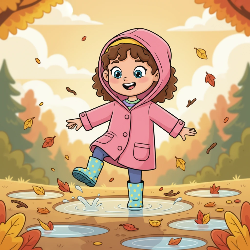 By morning, Melissa had danced away, leaving behind a sleepy, damp world. The sun peeked through the clouds, casting golden light on puddles and fallen leaves. A few small branches lay scattered, like nature's confetti after a grand party.