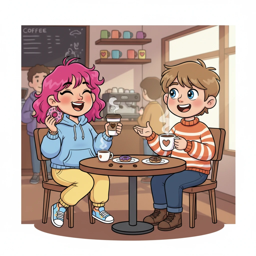 Barnaby, a charming fellow with a twinkle in his eye, first met the vibrant Sarah at a bustling coffee shop. Laughter and steaming mugs filled their first encounter, sparking an undeniable connection between them. They shared stories and dreams, completely oblivious to the extraordinary future that awaited them.