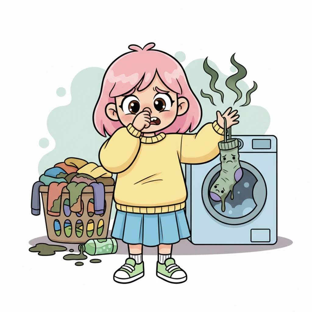 Now reduced to an item of clothing, Barnaby endured Sarah's forgetfulness regarding hygiene, experiencing the world from a most unfortunate perspective. He silently suffered through putrid smells and disgusting dampness, a constant state of indignity. His new existence was a far cry from his previous life.