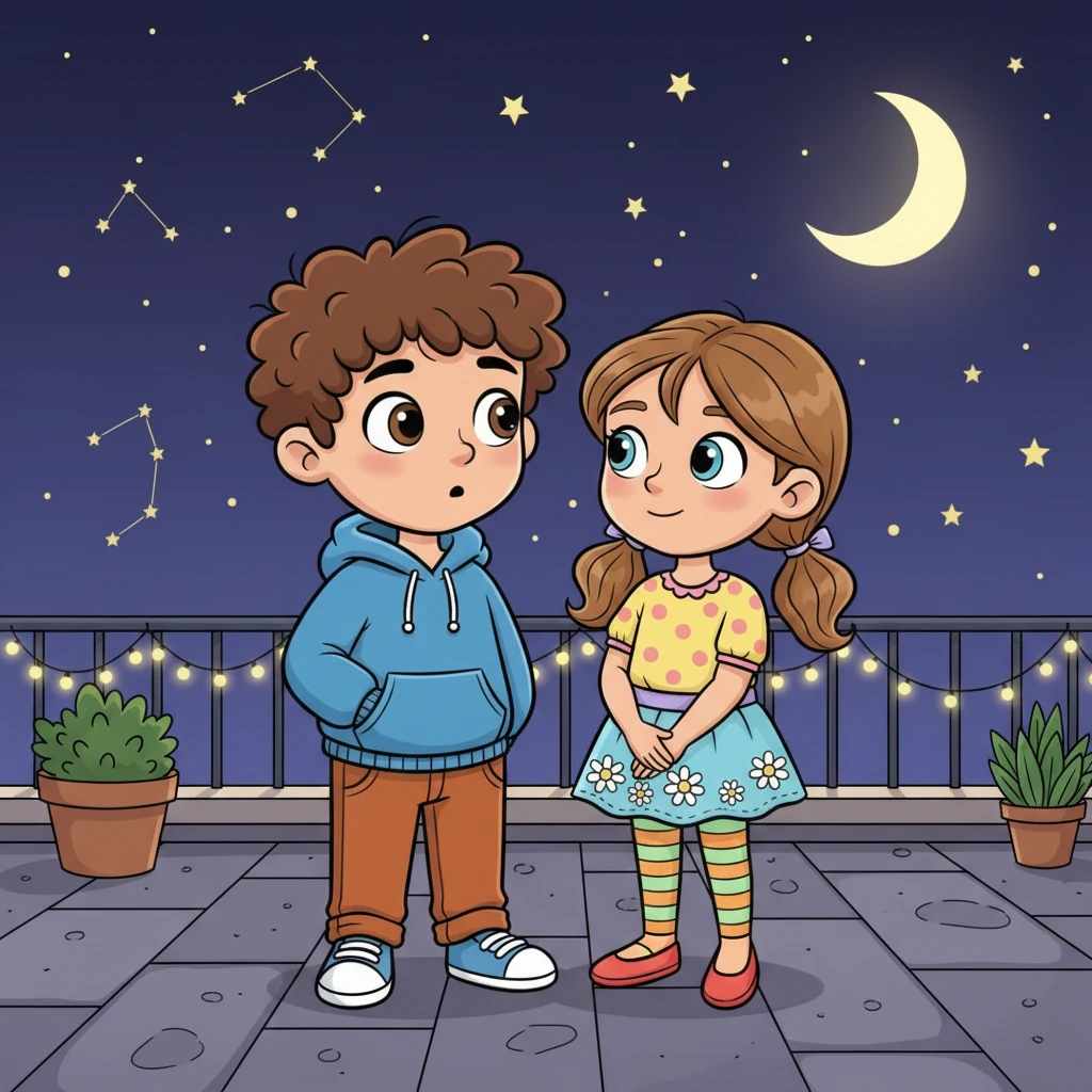 The tension between them reached a peak when Gita unexpectedly facilitated another meeting, sending Leo the codes to her house. That night, under the vast, starry sky of the terrace, Leo and Gita shared a moment of profound, unspoken connection. It was a silent crossing of a line, a shared secret that bound them in a complex, intimate way.