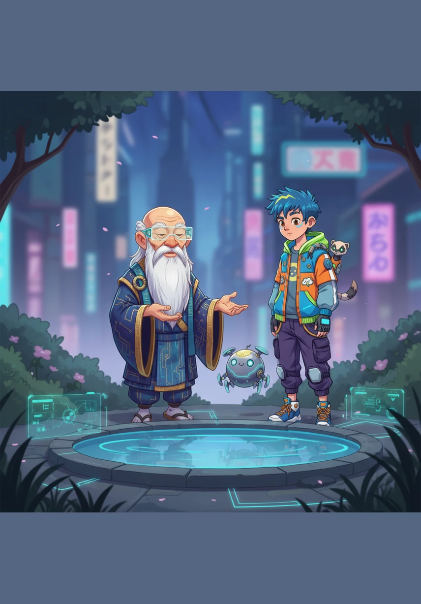 Master Kaito explained that the mind is just like the pond; when you let it be, it settles itself. Ren felt a heavy weight lift from his shoulders as he finally understood the profound power of patience.