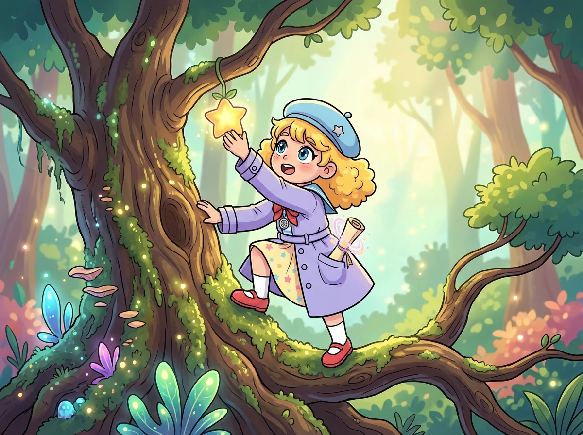 Dans la paisible ville de Luminara, cinq enfants—Aria, Léo, Mia, Sam et Nila—adoraient explorer. Un après-midi ensoleillé, ils se sont aventurés dans la bibliothèque de la ville, un endroit poussiéreux et oublié que peu de gens visitaient.