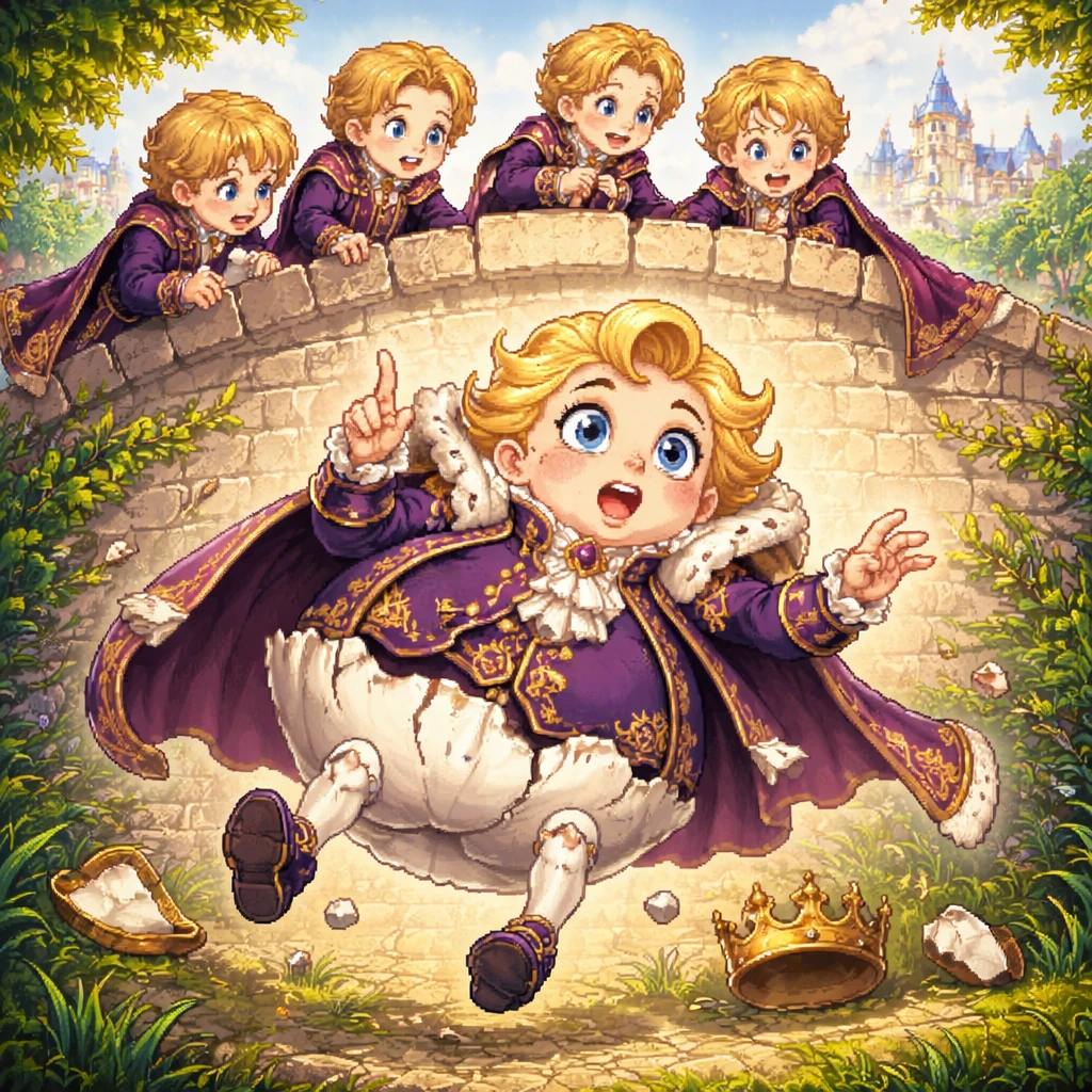 Millie Lilly: The Royal Egg's Great Fall