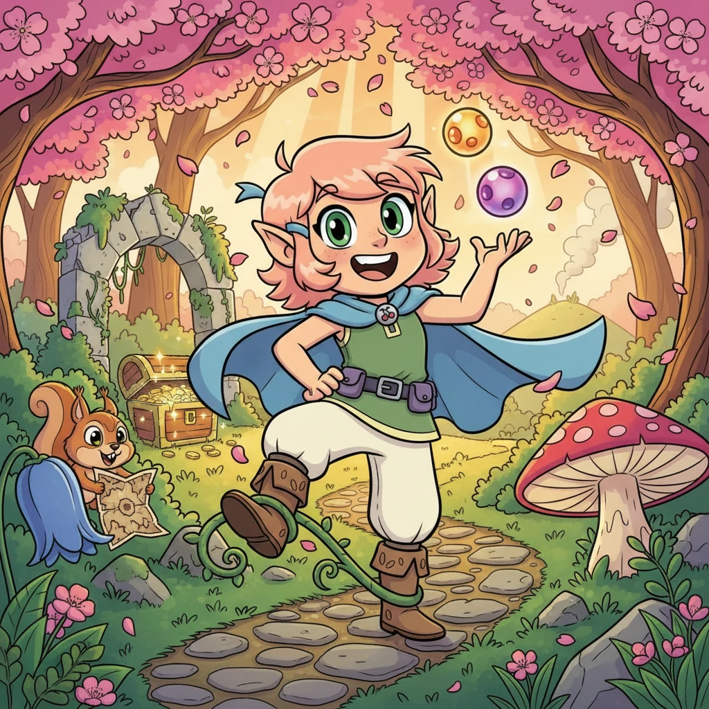 Cherry Blossom's Blunderful Journey - adventure