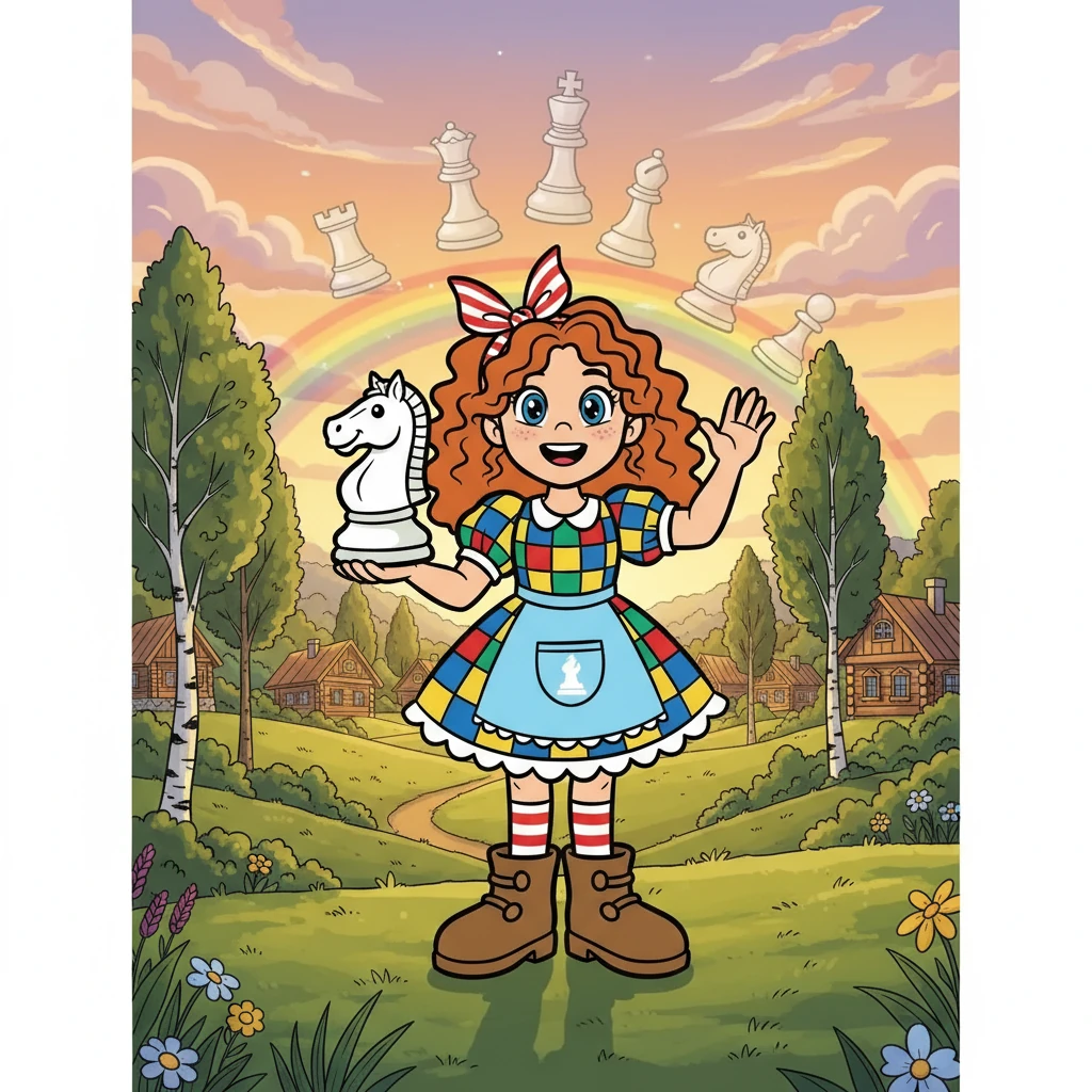 В конце своего путешествия Маша поняла, что настоящая сила заключается в дружбе и взаимопомощи. Счастливая, она вернулась домой, навсегда запомнив удивительное приключение в Шахматной Стране.