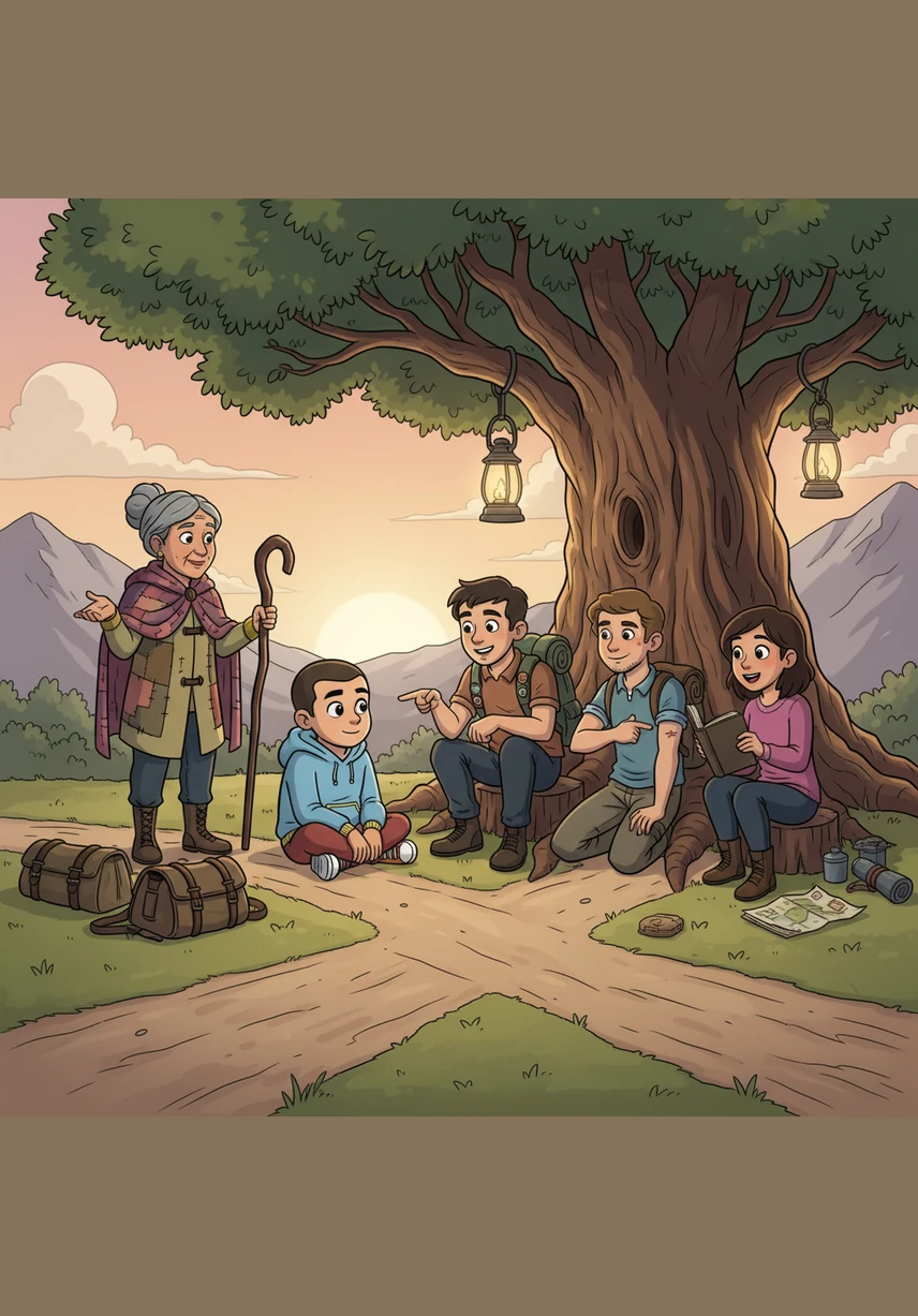 Leo meets a group of travelers at a crossroads, where they share stories of their own falls and the hidden strength they found in getting back up. He learns that understanding others is a far greater skill than outperforming them, and that empathy is a subject no classroom could ever fully capture.