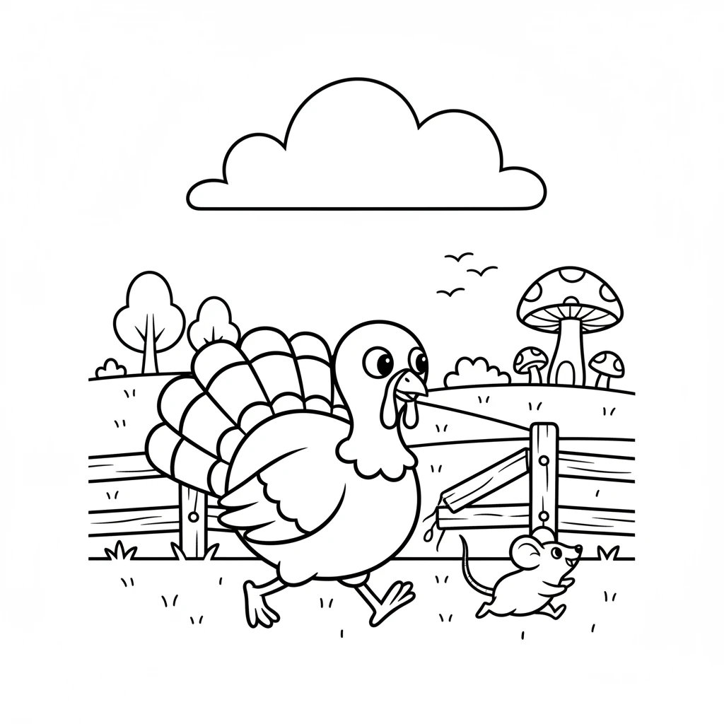 turkey coloring pages - Coloring Pages