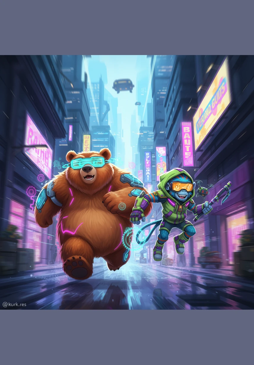 They zoom down red-earth roads past coral-pink houses and waving palms. The wind whistles through Golu's shaggy fur as they race toward the village square for the legendary Great Dosa Festival.