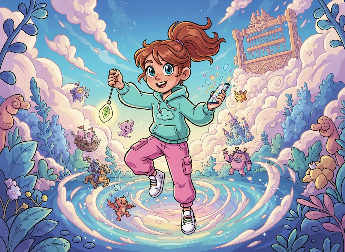 Elara and the Dream-Weaver's Spark