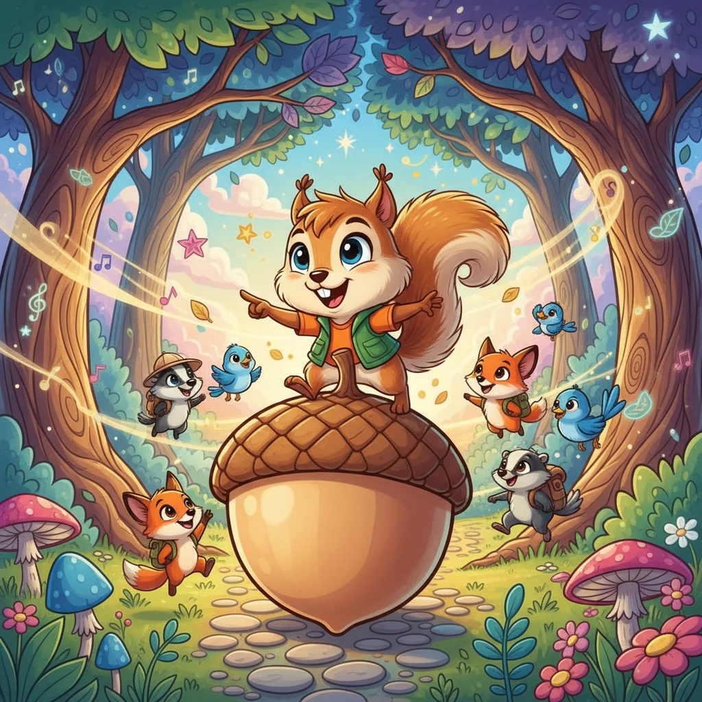 Pip's Giganto-Nut Adventure - Animal stories