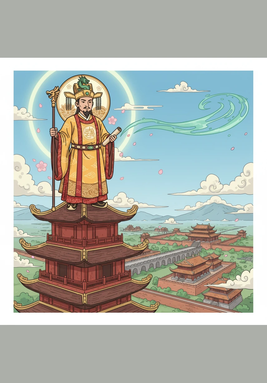 Đứng trên lầu cao của kinh thành Thăng Long, Vua Trần Nhân Tông trầm ngâm nhìn về phía giang sơn rộng lớn đang đứng trước bờ vực nguy nan. Người hiểu rằng vận mệnh đất nước lúc này không chỉ nằm trong tay quân đội mà còn phụ thuộc vào lòng dân.