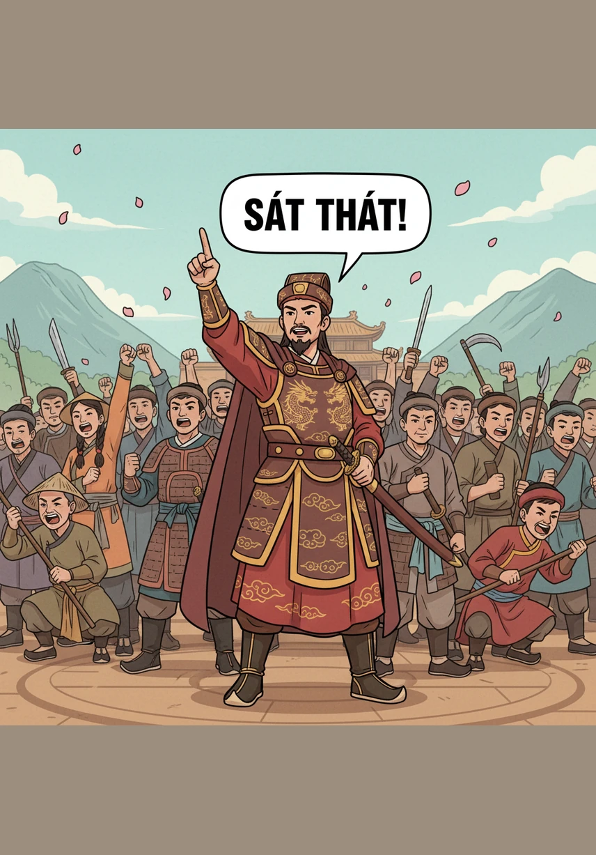 Ý chí từ điện Diên Hồng nhanh chóng lan tỏa như ngọn lửa thiêng khắp mọi nẻo đường, từ thành thị sầm uất đến nông thôn hẻo lánh. Mỗi người dân, từ già đến trẻ, đều sẵn sàng đóng góp sức người sức của, chuẩn bị vũ khí để bảo vệ từng tấc đất thiêng liêng.