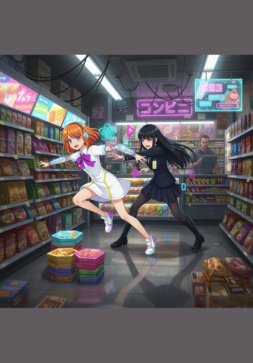 The store door chimes as Sebastian, Haru's actual butler, enters in a tuxedo to buy a humble sponge fit for a king. Terrified of being exposed, Haru shrieks a nonsensical excuse about working in a coal mine and bolts out the door at superhuman speed.