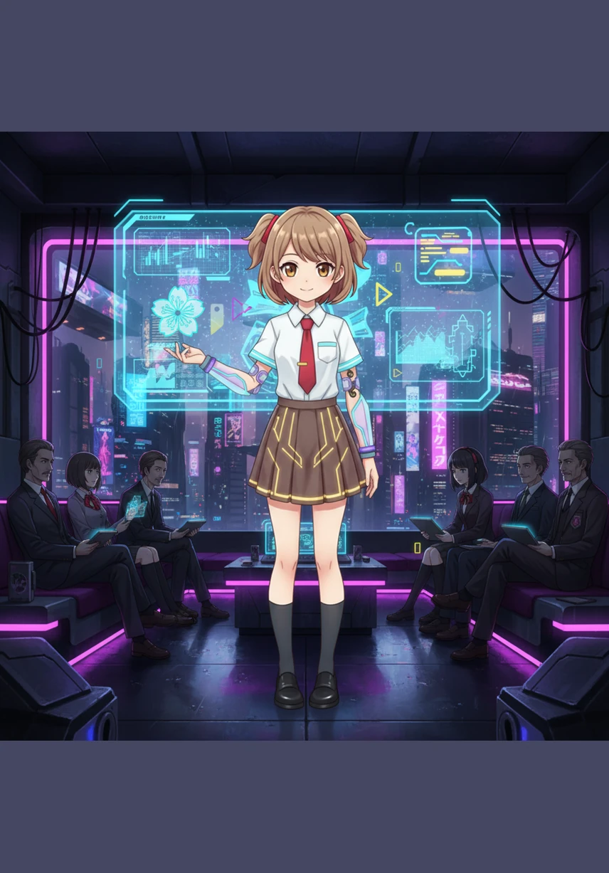 For a school project, Haru transforms a VIP lounge using puddle water in crystal glasses and bruised apples carved into magnificent dragons. The school board is moved to tears by his artistic soul, while Haru just hopes no one notices the expensive crystal.