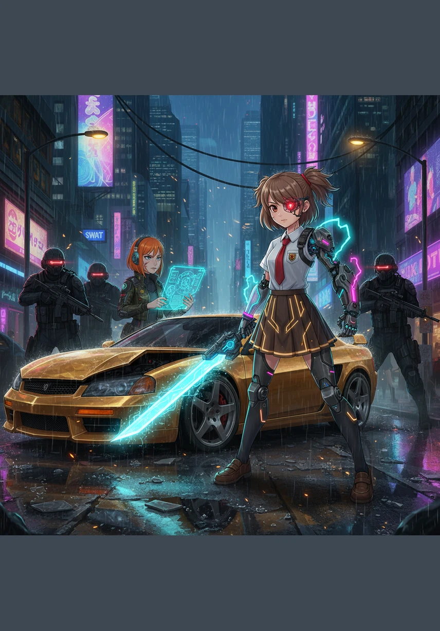 The rivalry reaches a boiling point when Kenzaki pulls up in a gold-plated supercar to mock Haru’s peasant lifestyle. Haru stands his ground amidst his artistic apple dragons, his secret billionaire identity barely contained beneath his humble student facade.