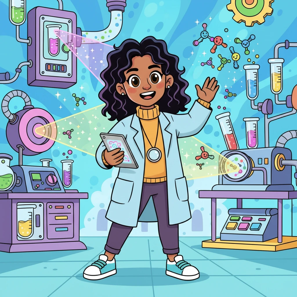 Pip Sparkle and the Peptide Puzzle - 教育故事