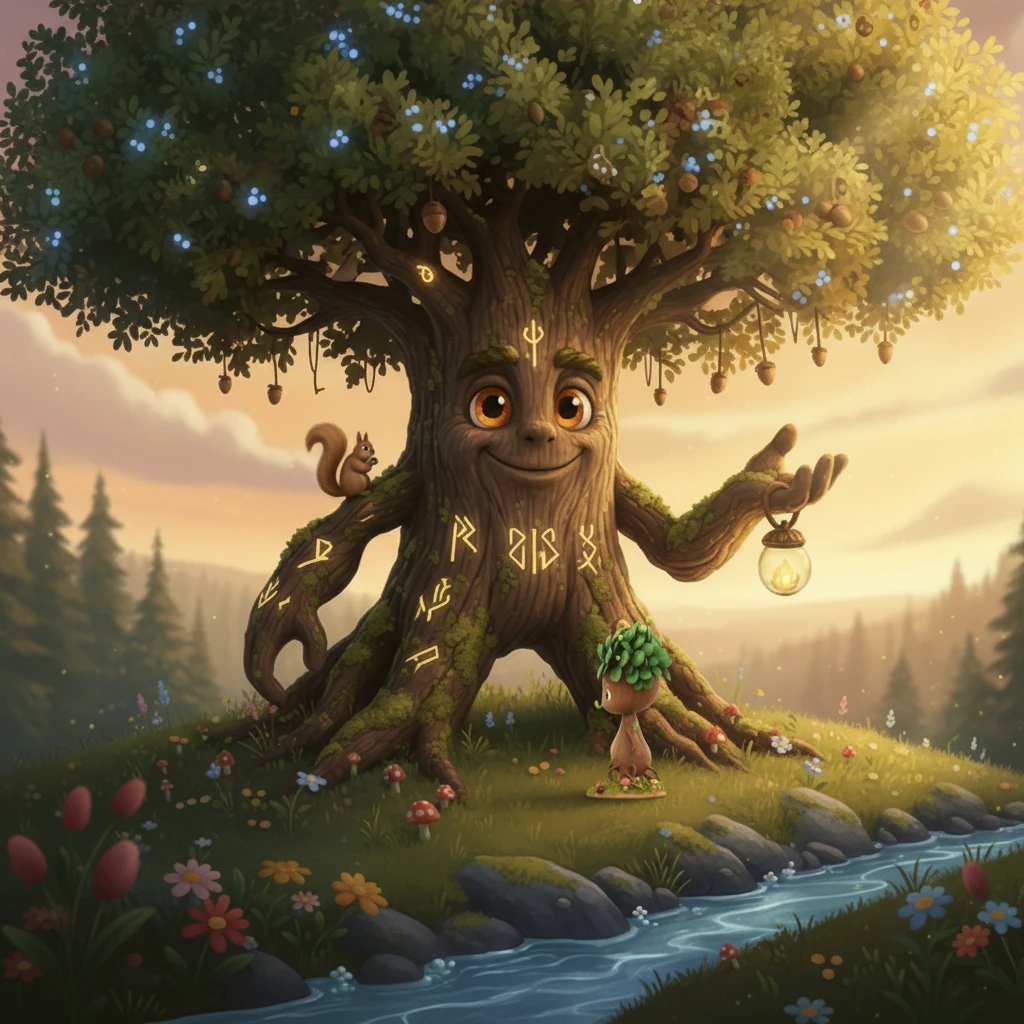 The Patient Little Sapling - fairy-tale