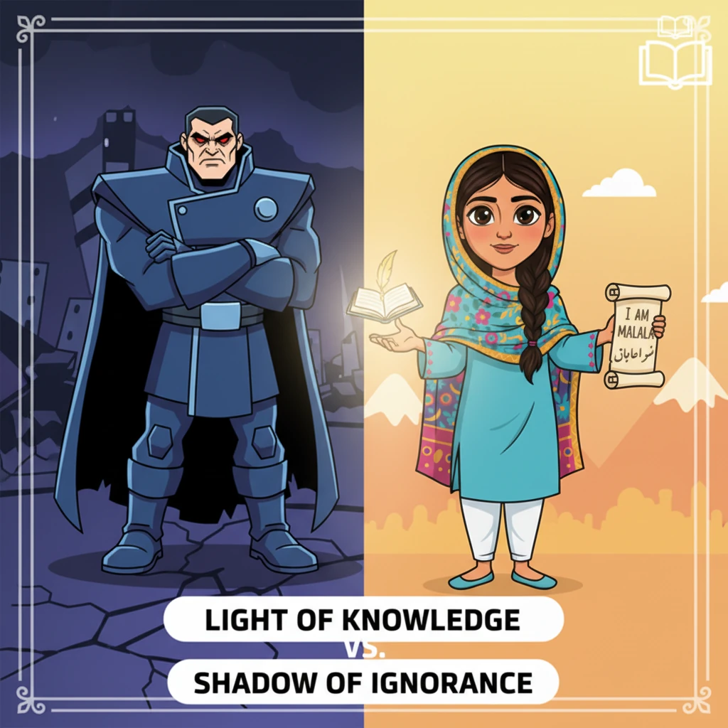 Malala: The Girl Who Changed the World with a Pen - educational