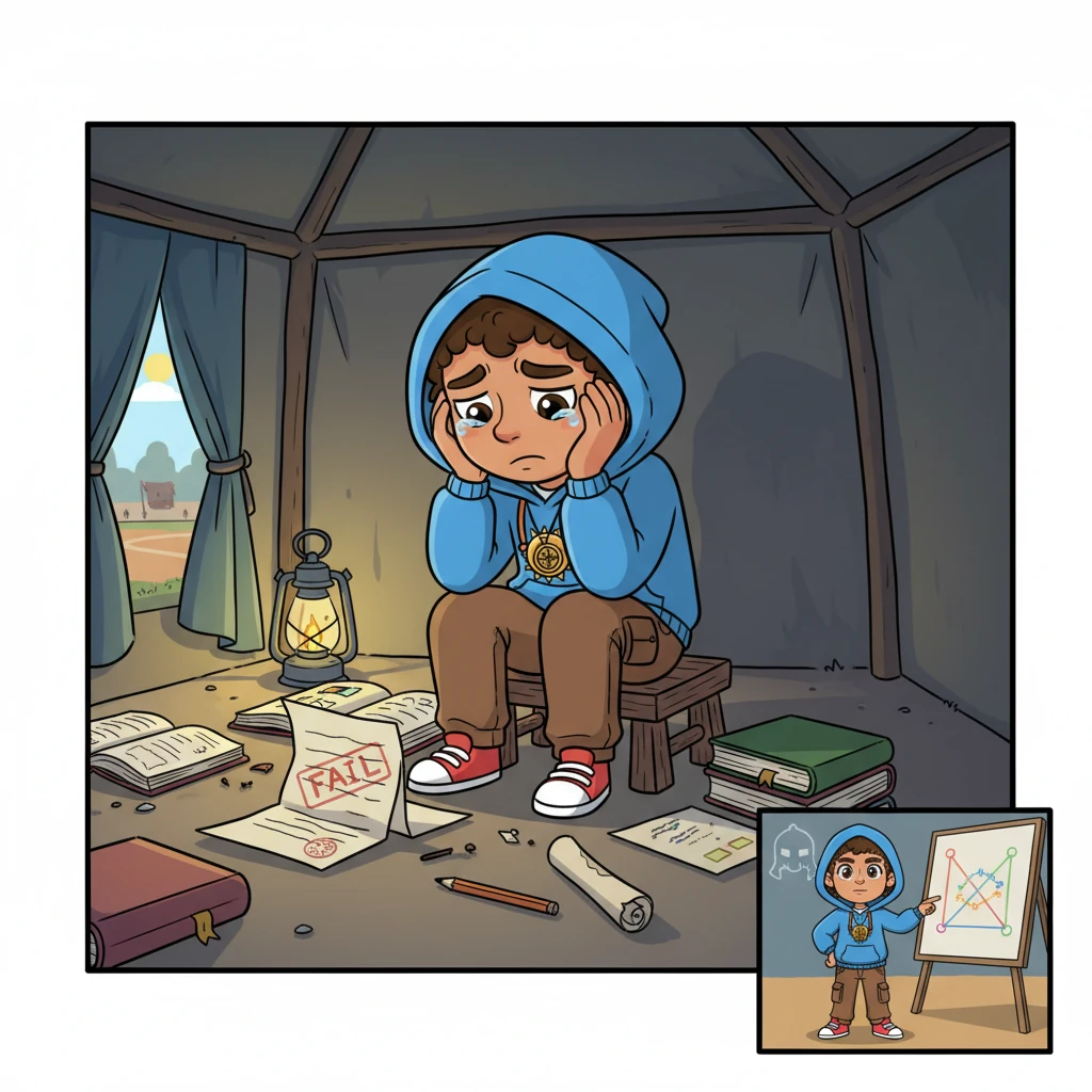 Arjun takes the army entrance exam, but the results bring devastating news – he has failed. For the first time, he feels utterly broken and doubts himself. Yet, the warrior spirit within reminds him that true heroes never abandon the battlefield. He analyzes his mistakes, changes his study approach, and commits to even greater effort.