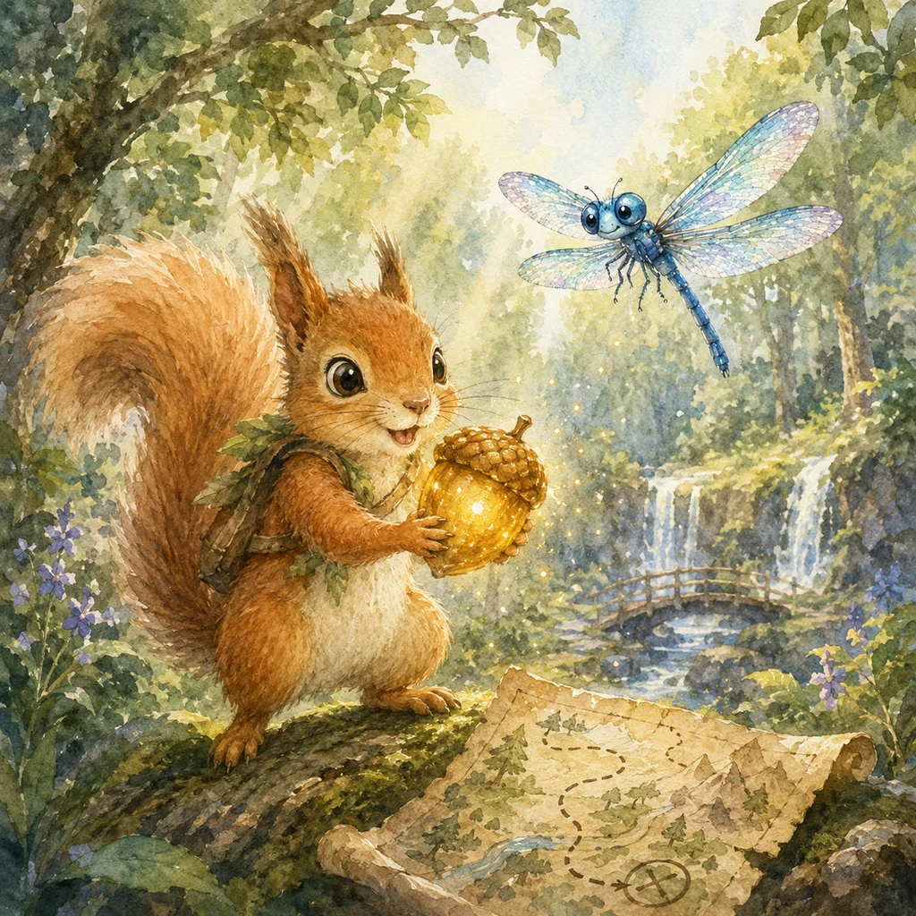 Sammy's Golden Acorn Adventure - adventure