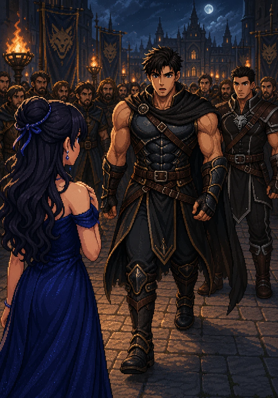 Ethan freezes, his usual mask of stoic leadership crumbling to reveal a look of pure, raw wonder. He pushes through the crowd, his gaze never leaving Luna’s as he moves toward her with predatory grace. The pack watches in silence as the most powerful bond in Eldoria history reveals itself.