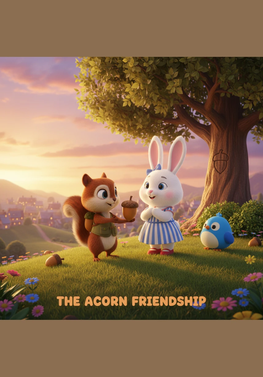 As the sun sets in shades of orange and pink, Sammy heads home to his tree hollow feeling happy, knowing that a shared adventure is the best gift of all.