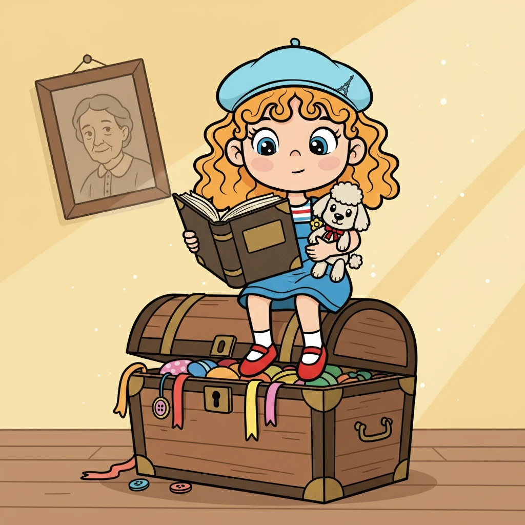 Le journal appartenait à sa grand-mère, qui avait elle aussi été une enfant désordonnée. Les pages racontaient comment elle avait appris à s'organiser et à croire en elle.