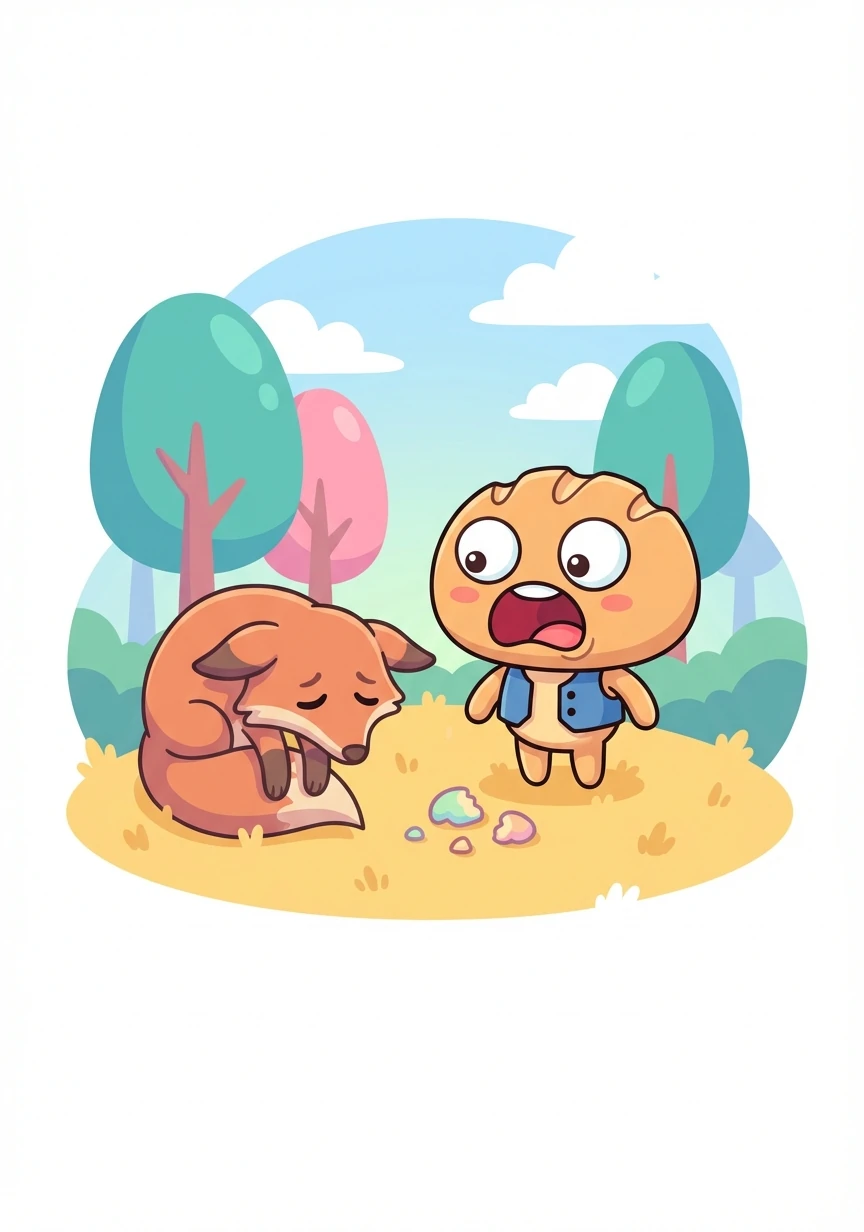 Kui Rebane oli nõrk ja abitu, avas Saiapäts oma suu suureks.