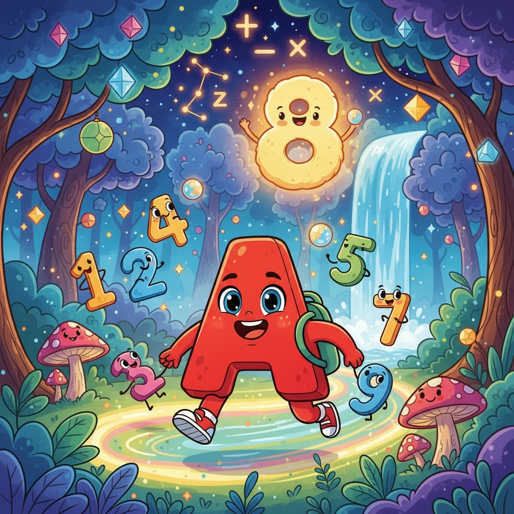Alfie A and the Friendly Numbers - 教育故事