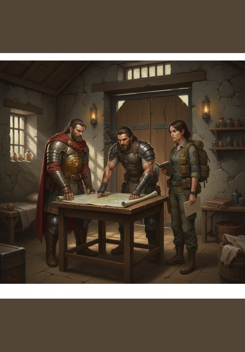 John, Jack, Sugar, and Lilly are four best friends who live together. They stay in a small house with strong walls and a big gate. They are the heroes who want to save everyone.