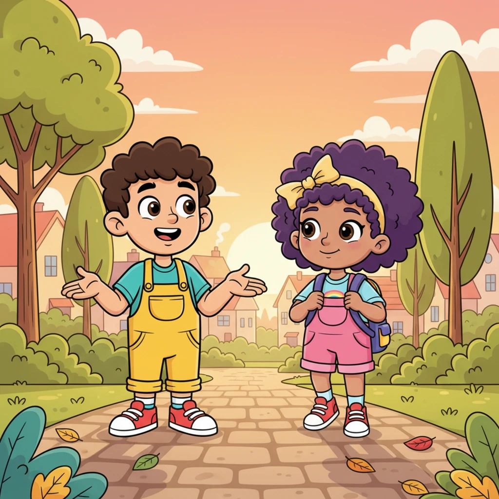 After school, their walks home became a cherished ritual. Sometimes they filled the air with chatter, discussing everything under the sun. Other times, they simply enjoyed the quiet companionship, the comforting sound of their footsteps a gentle symphony.