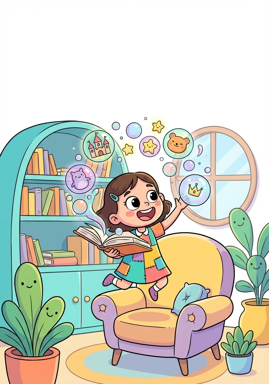 Anya loved stories more than anything. She imagined fantastical worlds and brave heroes within the pages of her books. Ideas bubbled inside her mind, waiting to be set free. She knew that even the smallest words could make a big difference.