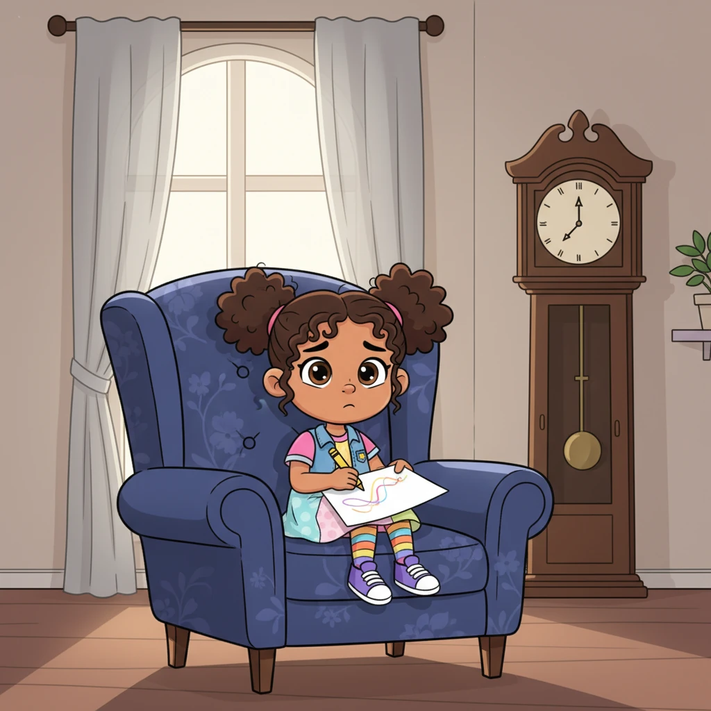 Sophia Lopez sat quietly in her room, a small figure in a house that always felt too big and too quiet. Her aunt and uncle were very particular, and her cousin often made her days feel even longer. Sophia often wished for a little more color and fun in her life.